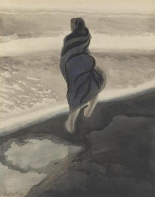 Woman By The Sea Artwork by Leon Spilliaert