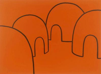 Igloos,1971 Artwork by Nicholas Monro