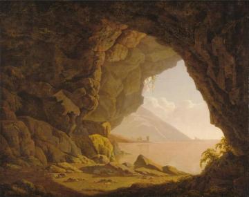 Cavern,near Naples Artwork by Joseph Wright of Derby