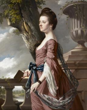 Mrs Frances Hesketh Artwork by Joseph Wright of Derby