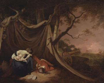 The Dead Soldier I Artwork by Joseph Wright of Derby