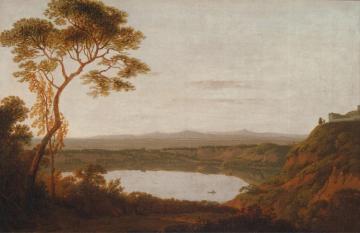 Lake Albano Artwork by Joseph Wright of Derby