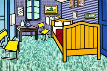 Bedroom At Arles, 1992 Artwork by Roy Lichtenstein