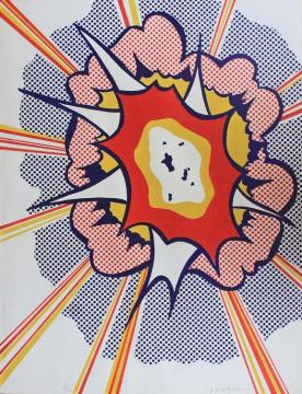 Explosion, 1967 Artwork by Roy Lichtenstein