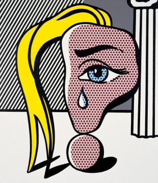 Girl With Tear, 1977 Artwork by Roy Lichtenstein