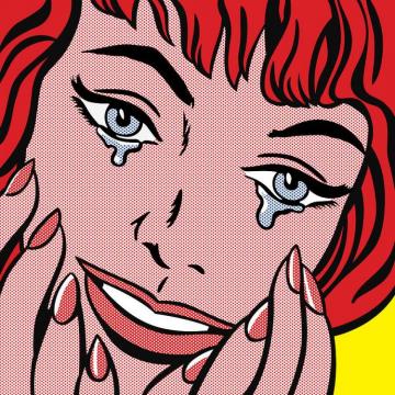 Happy Tears, 1964 Artwork by Roy Lichtenstein