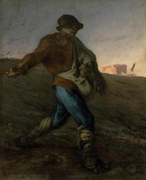 The Sower Artwork by Jean-François Millet