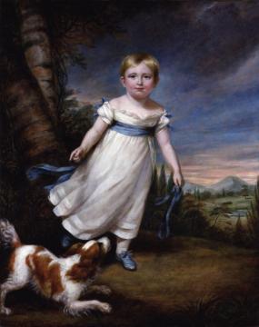 Ruskin As A Young Child Artwork by James Northcote
