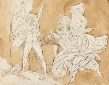 Macbeth And The Witches Artwork by James Northcote