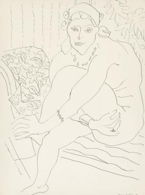 Odalisque Artwork by Henri Matisse