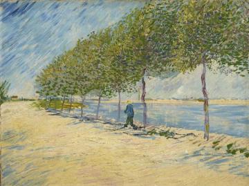 Along The Seine Artwork by Vincent Van Gogh