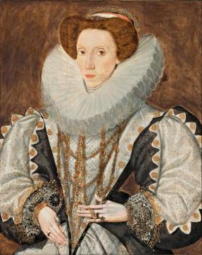 Portrait Of A Lady Artwork by George Gower