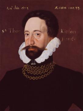 Sir Thomas Kytson Artwork by George Gower