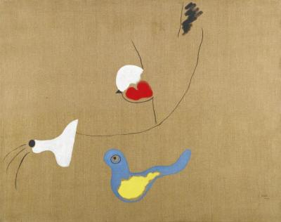 Peinture (l'oiseau) Artwork by Joan Miró