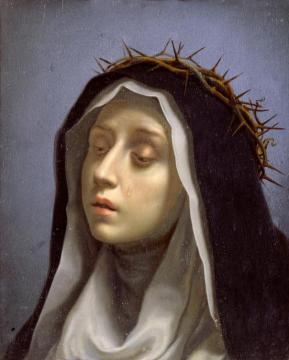 St. Catherine Of Siena Artwork by Carlo Dolci