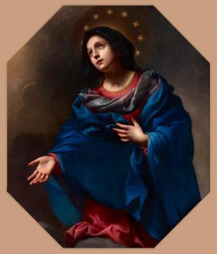 Madonna In Glory Artwork by Carlo Dolci