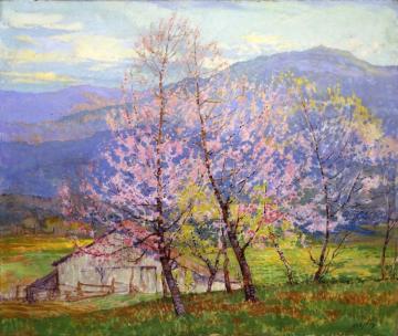 Against The Shadowy Hills Artwork by Will Henry Stevens