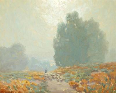 A Hazy Morning Artwork by Granville Redmond
