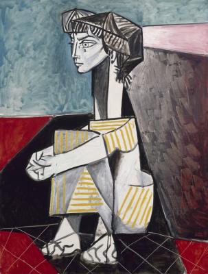 Jacqueline Aux Mains Croisees Artwork by Pablo Picasso