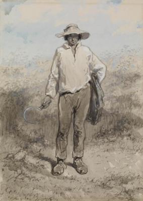 The Twelve Months,july,1866 Artwork by Paul Gavarni