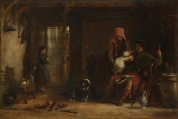 The Highland Family Artwork by David Wilkie