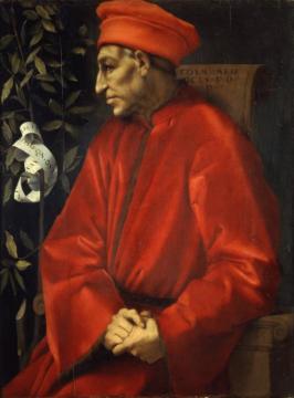 Portrait Of Cosimo De'medici The Elder Artwork by Jacopo Pontormo