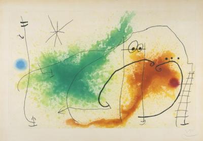 Partie De Campagne Iv Artwork by Joan Miró