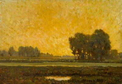 Oaks, Monterey County Artwork by Granville Redmond