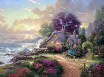 A New Day Dawning Artwork by Thomas Kinkade