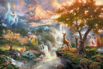 Bambi First Year Artwork by Thomas Kinkade