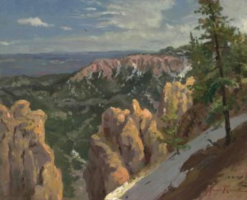 Bryce National Park Artwork by Thomas Kinkade