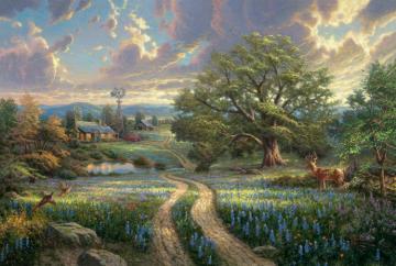 Country Living Artwork by Thomas Kinkade