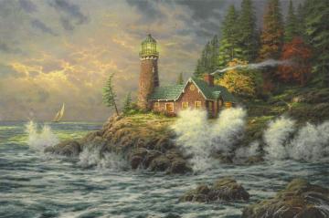 Courage Artwork by Thomas Kinkade