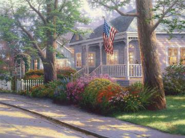 Hometown Pride Artwork by Thomas Kinkade
