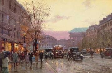 Paris Twilight Artwork by Thomas Kinkade