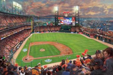San Francisco Giants It Our Time Artwork by Thomas Kinkade
