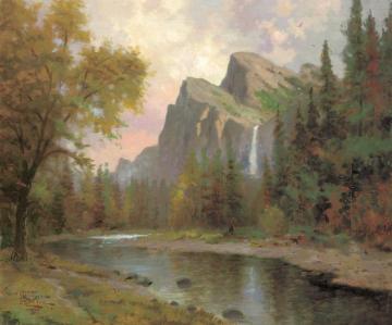 Yosemite Valley Artwork by Thomas Kinkade