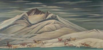 High Country Artwork by Frank Mechau