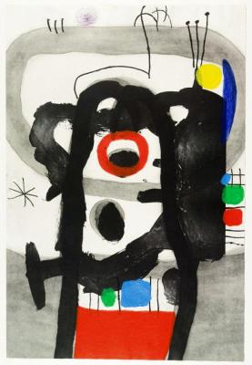 L'enrage Artwork by Joan Miró