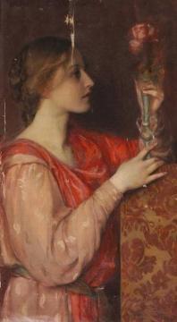 The Rose,1898 Artwork by Louise Howland King