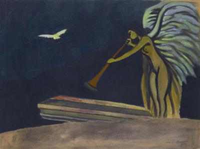 Resurrection,1928 Artwork by Leon Spilliaert
