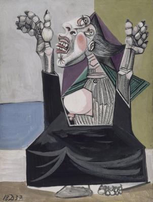 La Suppliante Artwork by Pablo Picasso