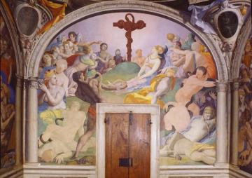 The Adoration Of The Bronze Snake Iii Artwork by Agnolo Bronzino