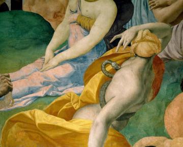 The Adoration Of The Bronze Snake Iv Artwork by Agnolo Bronzino