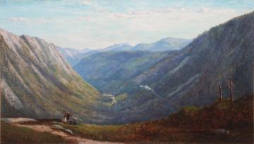 The Crawford Valley From Mt. Willard Artwork by Frank Henry Shapleigh
