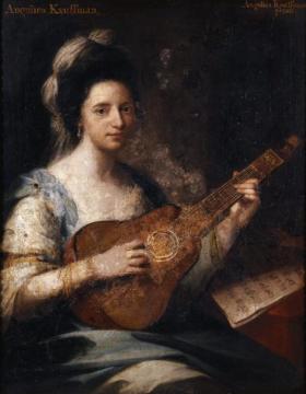 Self Portrait Artwork by Angelica Kauffmann
