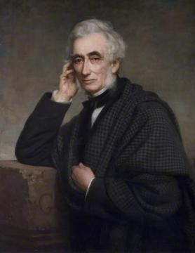 Dr Collingwood Bruce (1805-1892) Artwork by Rudolf Lehmann