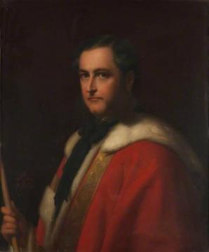 Frederick Lygon (1830-1891),6th Earl Beauchamp Artwork by Rudolf Lehmann