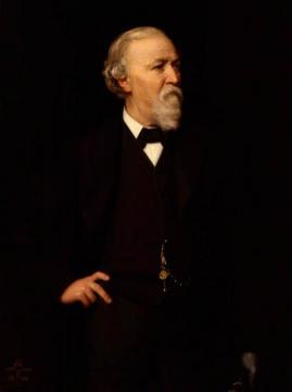 Robert Browning Artwork by Rudolf Lehmann