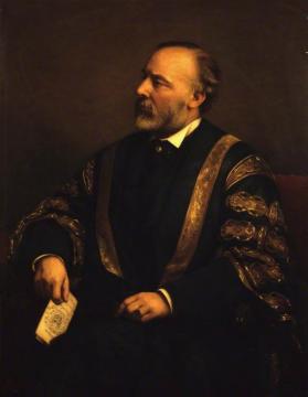 Sir Andrew Clark (1826-1893) Artwork by Rudolf Lehmann
